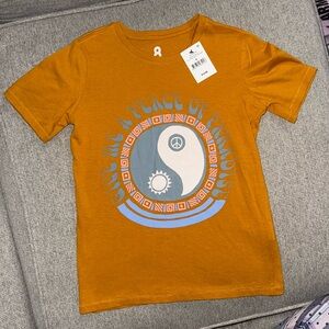 Kids T-Shirt with Peace Graphic